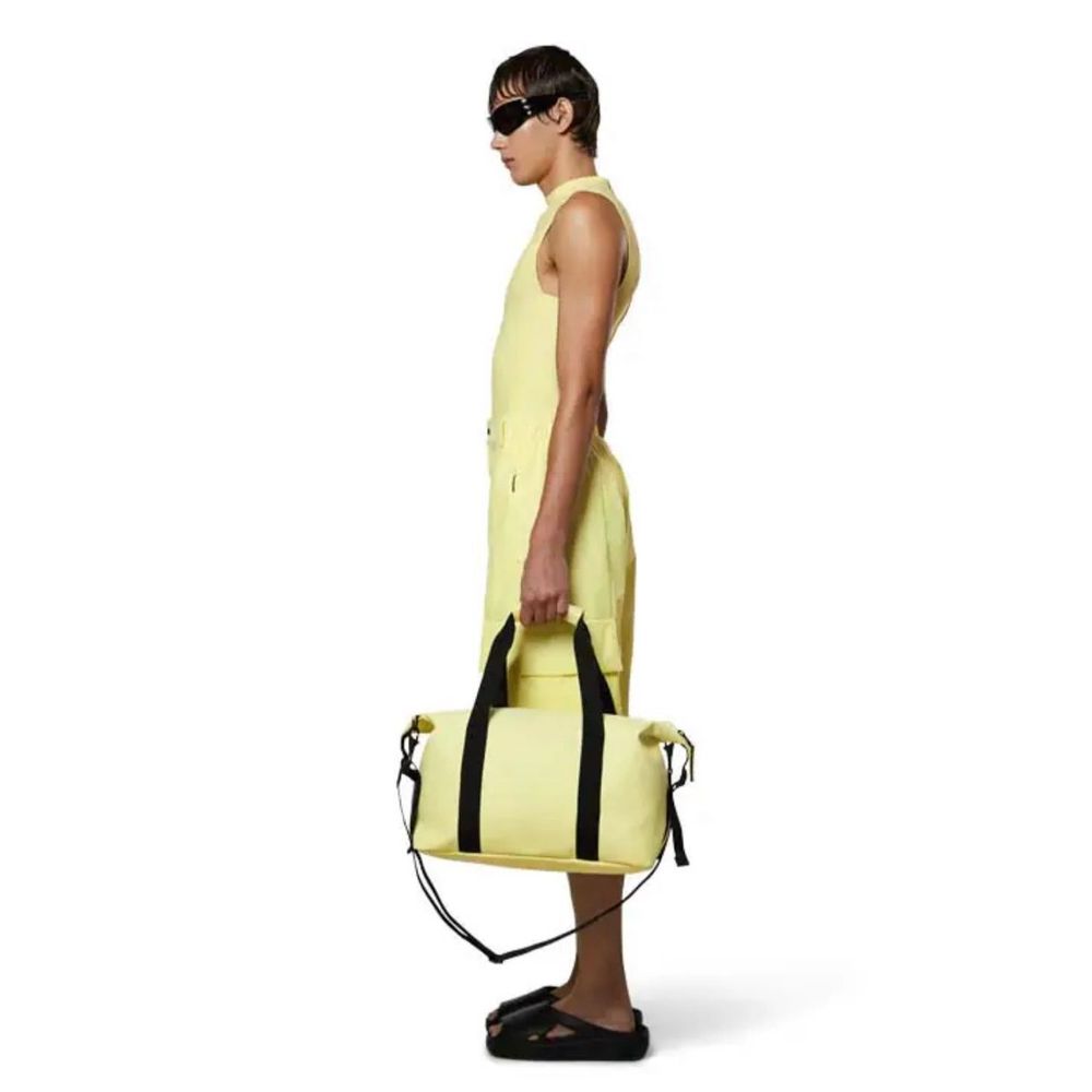 RAINS Weekend Bag Small in Straw